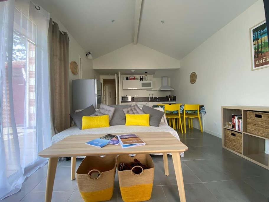 Maison Typee Arcachonnaise Avec Piscine Commune La Teste-de-Buch Luaran gambar